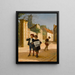 Farces d'écoliers - André Henri Dargelas — framed artwork on a wall