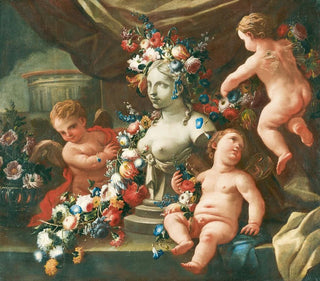 Allegory of Sculpture - Andrea Belvedere — artwork view
