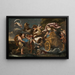 Armide enlève Renaud - Andrea Camassei — framed artwork on a wall