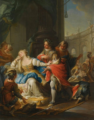 L'impératrice Gunhilda accused of adultery is avenged by her page - Andrea Casali — artwork view