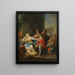 L'impératrice Gunhilda accused of adultery is avenged by her page - Andrea Casali — framed artwork on a wall