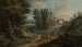 a Shepherd on a wooded path - Andrea Locatelli — artwork view