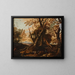 Landscape Painting - Andrea Locatelli — framed artwork on a wall