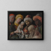 Adoration of the Magi - Andrea Mantegna — framed artwork on a wall