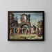 Le Parnasse - Andrea Mantegna — framed artwork on a wall