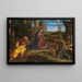 L'Adoration des bergers - Andrea Mantegna — framed artwork on a wall