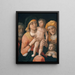 The Virgin and Child with Saints Joseph, Elizabeth, and John the Baptist - Andrea Mantegna — framed artwork on a wall