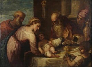 Presentation at the Temple - Andrea Schiavone — artwork view