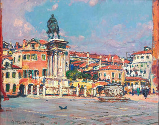 Venice, Campo Santi Giovanni e Paolo - Andrea Tavernier — artwork view