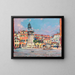 Venice, Campo Santi Giovanni e Paolo - Andrea Tavernier — framed artwork on a wall