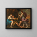 Lot et ses filles - Andrea Vaccaro — framed artwork on a wall