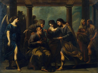 Tobias Heals His Blind Father - Andrea Vaccaro — artwork view