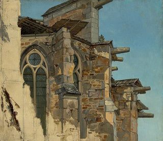 La cathédrale d'Altenberg - Andreas Achenbach — artwork view