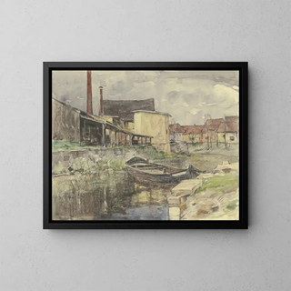Market of Writing - Andreas Egersdoerfer — framed artwork on a wall