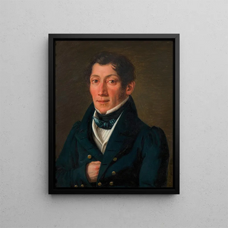 Johann Sartory, theatre director - Andreas Hall — framed artwork on a wall