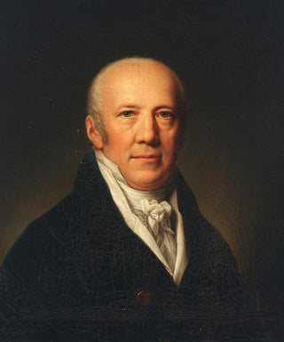 Portrait of the Conference Council President, Michael Lange - Andreas Herman Hunus — artwork view