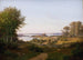 View of the hill with the castle of Skanderborg, Jutland, and the memorial to Frederick VI - Andreas Juuel — artwork view