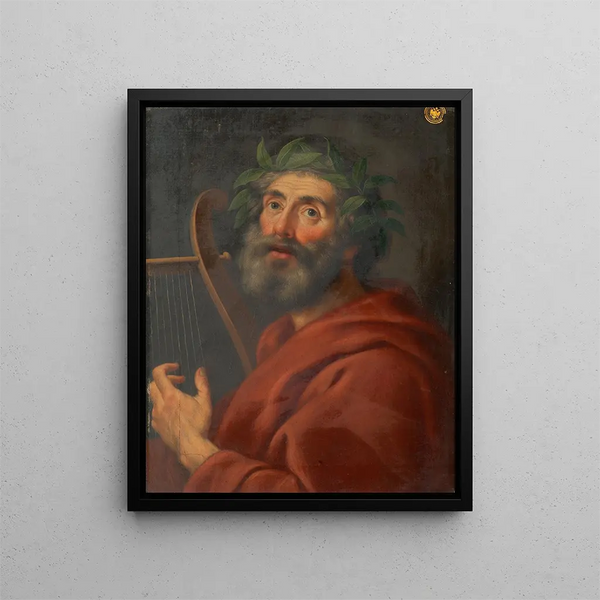 Alter Sänger - Andreas Nesselthaler — framed artwork on a wall