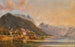 View of Lake Traunsee with Traunstein and the Sleeping Greek Mountain in the background - Andreas Passy — artwork view