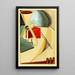 Composition - Andrée Rexroth — framed artwork on a wall