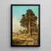 Reproduction of the painting of a Summer Day near Saint Petersburg - Andrei Nikolaevich Shilder
