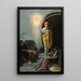 Reproduction of the painting of an angel freeing Peter from the dungeon - Andrei Ryabushkin