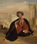 Charles Lenox Cumming-Bruce in Turkish robe - Andrew Geddes — artwork view