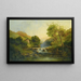 A summer river - Andrew Melrose — framed artwork on a wall