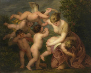 L'Éducation de l'amour - Andries Cornelis Lens — artwork view