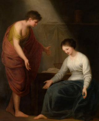L'Annonciation - Andries Cornelis Lens — artwork view