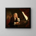 L'Imprimeur Pieter Franciscus Martenasie - Andries Cornelis Lens — framed artwork on a wall