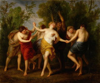 Transformation d'Apuleius en un arbre - Andries Cornelis Lens — artwork view