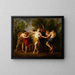 Transformation d'Apuleius en un arbre - Andries Cornelis Lens — framed artwork on a wall