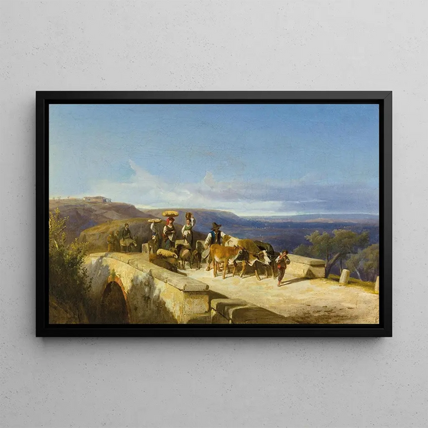 Pont - András Mark — framed artwork on a wall