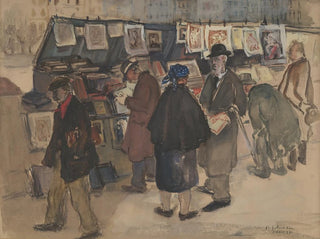 Les bouquinistes de Paris - Andrus Johani — artwork view