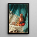 Still life with a chocolatier - Andrzej Jerzy Mniszech — framed artwork on a wall
