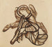 Angel playing a horn - Sir Edward Coley Burne-Jones — artwork view