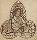 Angel holding the moon - Sir Edward Coley Burne-Jones — artwork view