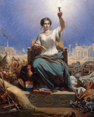La République - Ange-Louis Janet — artwork view