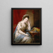 Barbara St John Bletsoe, Countess of Coventry - Angelica Kauffman — framed artwork on a wall
