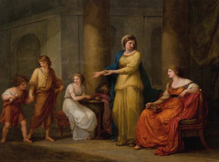 Cornélie, mère des Gracques - Angelica Kauffman — artwork view