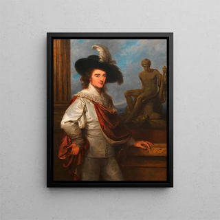 Josef Johann Graf Fries - Angelica Kauffman — framed artwork on a wall