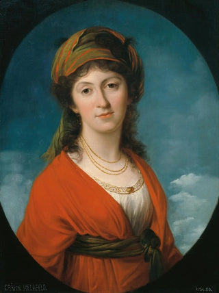 Marie-Thérèse Countess Meerfeld, née Countess Dietrichstein - Angelica Kauffman — artwork view