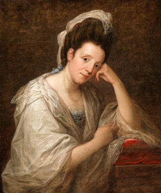 Portrait of Mrs. Helen Dorothea Daniel - Angelica Kauffman — artwork view