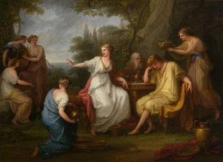 The Sorrow of Telemachus - Angelica Kauffman — artwork view