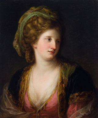 Woman in a Turkish dress - Angelica Kauffman — artwork view