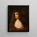 Portrait of a Girl - Angelo Asti — framed artwork on a wall