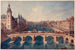 Le Pont au Change, le Palais de la Conciergerie et la Seine vers l'actuel 1er arrondissement - Angelo Garbizza — artwork view
