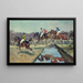 A Day at the Races - Angelo Jank — framed artwork on a wall