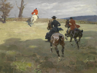 Hunting with hounds - Angelo Jank — artwork view